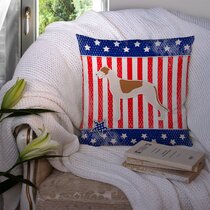 Outdoor patriotic cheap throw pillows